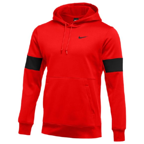 Nike Other - Nike Team Therma Pullover Red/Black Hoodie Mens